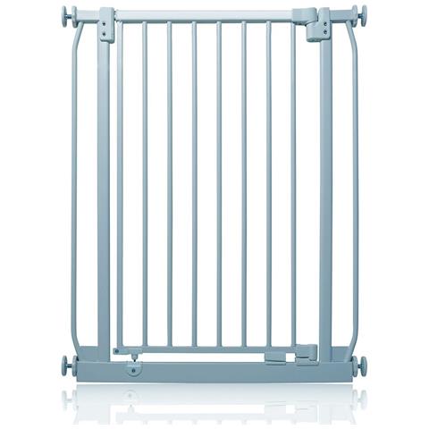 Safetots Cancelletto Di Sicurezza Elite Extra Alto, 71cm - 80cm, Grigio Opaco, Extra Alto Con 100cm Di Altezza - Foto 1