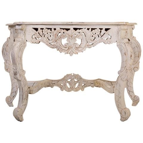 Mobile Da Ingresso In Legno Rifinito A Mano 121x46x76 - Foto 2