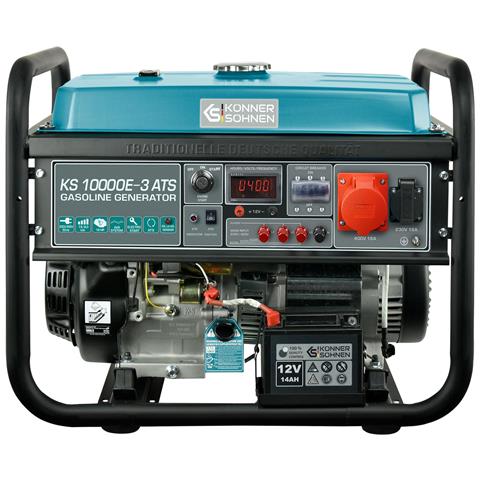 Generatore a benzina """" KS 10000E-3 ATS Tensione, V 400 Potenza massima, kW 8.0 - Foto 4