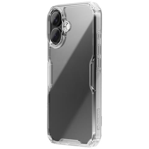 Cover per iPhone 16 - TPU+PC, Trasparente - Foto 2