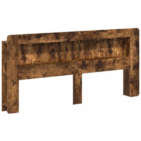 Testata del letto Quercia Affumicata 215 x 18,5 x 100 cm - Foto 1