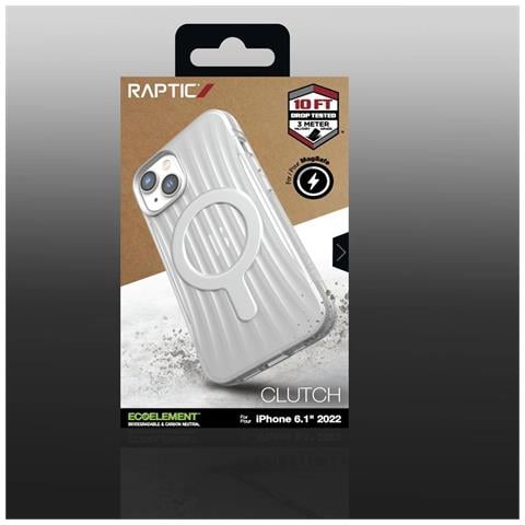 Raptic X-doria Clutch Cover Per Iphone 14 Con Retro Trasparente Magsafe - Foto 2