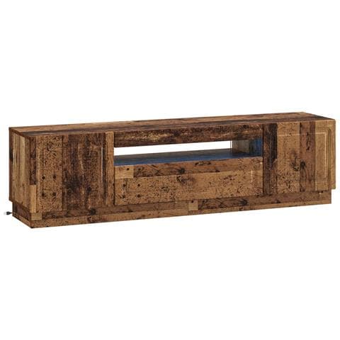 Mobile TV LED Legno antico Legno ingegnerizzato - Foto 1