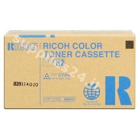 888347 Toner Originale Ciano per Aficio 3228C Capacità 10000 Pagine - Foto 2