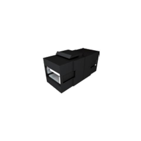 Bach USB A / A 3.0 Keystone Modul schwarz - Foto 3