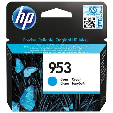 F6U12AE Cartuccia Ink Originale 953 Ciano per HP OfficeJet Pro 8210/8218 Capacità 700 Pagine - Foto 1