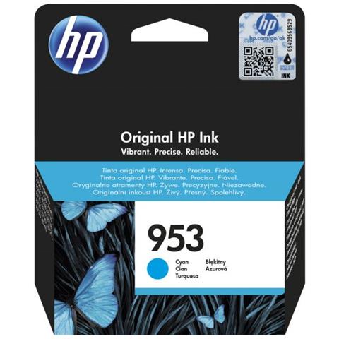 F6U12AE Cartuccia Ink Originale 953 Ciano per HP OfficeJet Pro 8210/8218 Capacità 700 Pagine - Foto 10