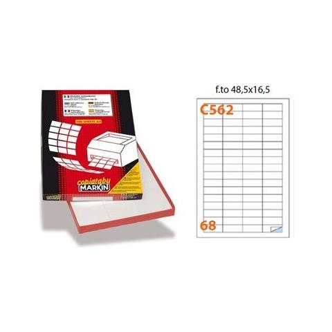 Cf6800 Etichette 48 5x17 Fg100 - Foto 1