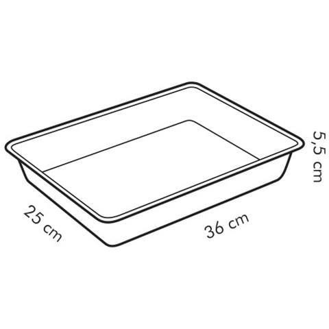 Lasagnera Rettangolare 36x25cm Delicia - Foto 1