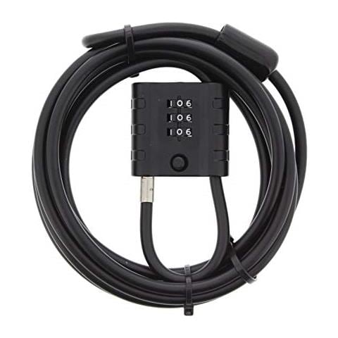 Burgwächter 39610 Lucchetto Ha Cavo 725300 Snap + Blocco Negro - Foto 1