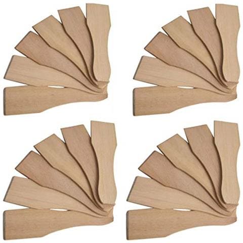 Paletta Da Raclette In Legno, 6 Pezzi, 130 X 40 X 3 Mm (24)  - Foto 1