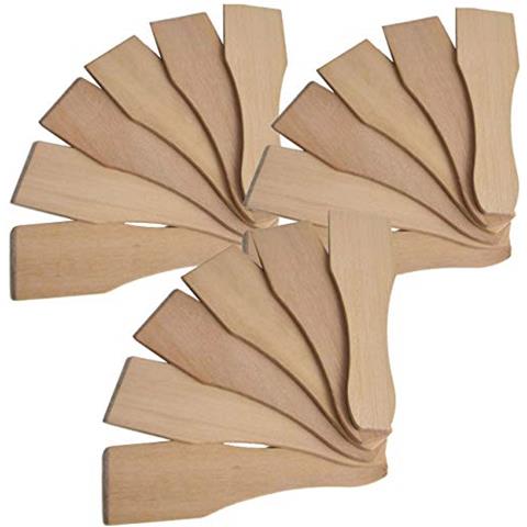 Paletta Da Raclette In Legno, 6 Pezzi, 130 X 40 X 3 Mm (24)  - Foto 3