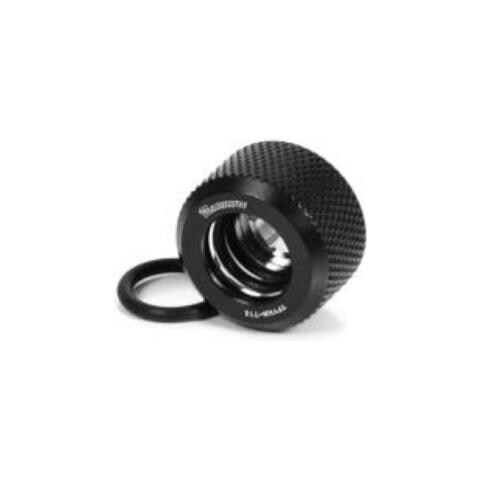 Tfykn-t12 Connettore Fitting Dritto Tubo Rigido 12mm Nero - Foto 1