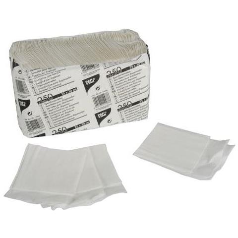 Papstar 14488 Tovagliolo Di Carta Carta Velina Bianco 250 Pz - Foto 1
