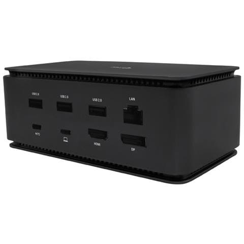 Docking Station Metal USB4 Dual 4K HDMI DP + Power Delivery 80 W 4x USB 3.2 / 1x HDMI / 1x DisplayPort  - Foto 1
