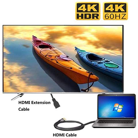 Cavo Hdmi 4k@ 60hz Hdmi 2.0 Black 1 M - Foto 2