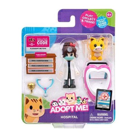 Adopt Me Hospital Con Dottor Heart Giger Cat e Accessori - Foto 1