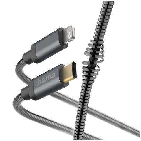 Metall - 1,5 M - Lightning - Usb C - Männlich - Männlich - Anthrazit (00201552) - Foto 2