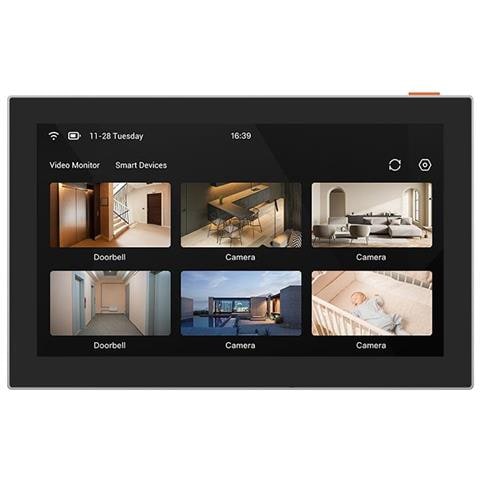 Monitor di Sorveglianza SD7 Wireless Capacità Batteria 4600 mAh Colore Nero - Foto 3