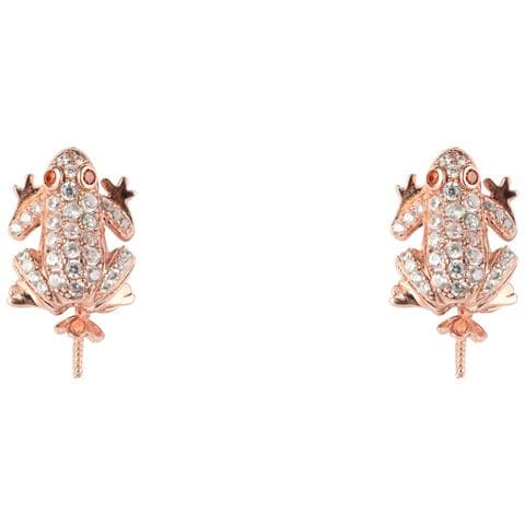 Gioielleria Jla-ear-frog2. Pendente, Colore Bianco Rosa. Donna. - In ordine - Foto 7