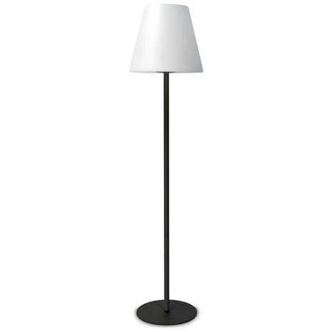 Piantana Da Terra Contemporaneo Arcadia Metallo Nero 1 Luce E27 42w Ip65 - Foto 1