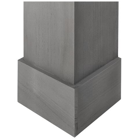Cornice Per Caminetto Grigio 97 X 99 Cm Mandre - Foto 7