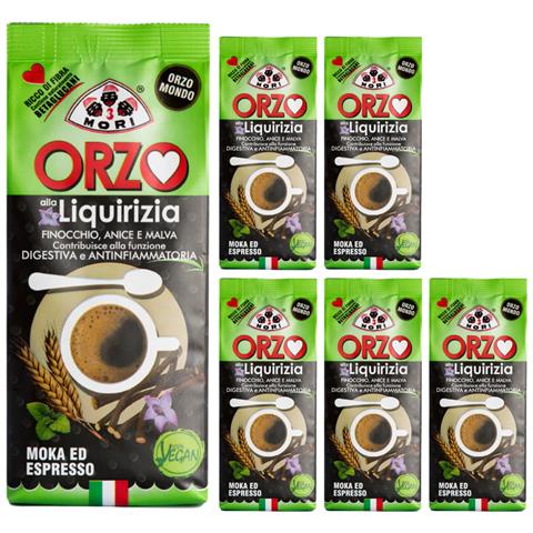 Tre Mori Orzo Mondo Alla Liquirizia Macinato Per Espresso E Moka 6 Da 250 Grammi - Foto 1