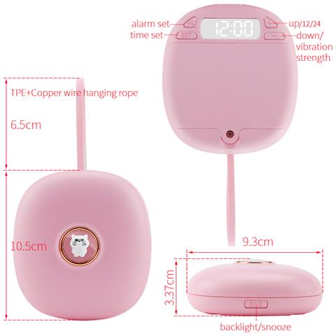 Sveglia Vibrante Con Funzione Snooze Pink - Foto 6