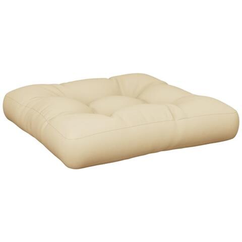 Cuscino Per Pallet Beige 60x60x12 Cm In Tessuto - Foto 2