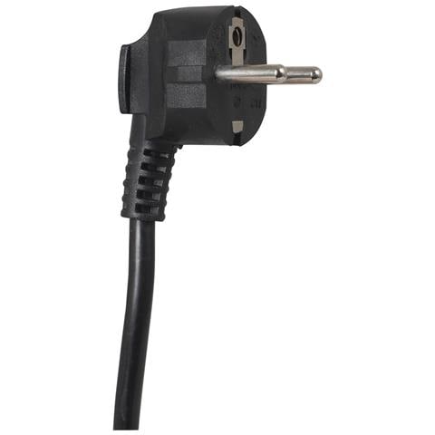 Cavo Di Prolunga 5mb 3gn+0+interruttore 3x1,0mm 10a Ip20 (lb0081b-5) Va0305b-5 Nero - Foto 4