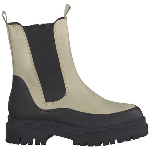 Beige Casual Closed Booties Stivaletti Pelle Scarpe Donna Beige Eu 39, 2-25497-29 436 - Foto 1