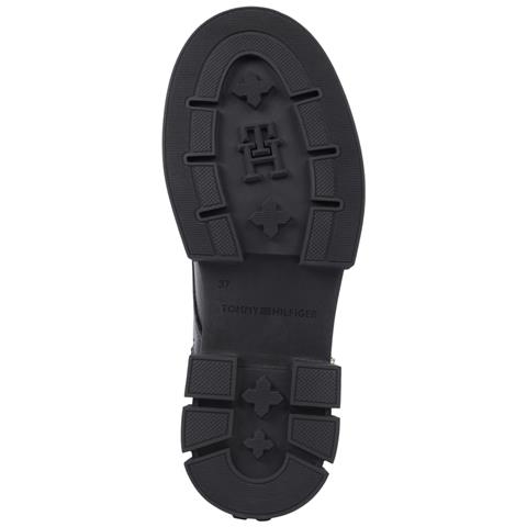 Cool Feminine Bikerboot Stivaletti Pelle Scarpe Donna Nero Eu 36, Fw0fw07322 Bds - Foto 3