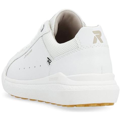 Leisure Trainers White Sneakers Pelle Scarpe Donna Bianco Eu 38, W1100-80 - Foto 3