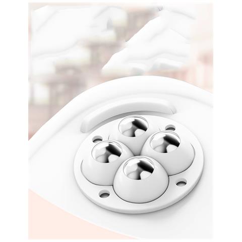 20pcs Ruote Girevoli, Rotelle Girevoli Adesive, Rotelle Per Mobili Resistenti (confezione Da 4) White - Foto 3