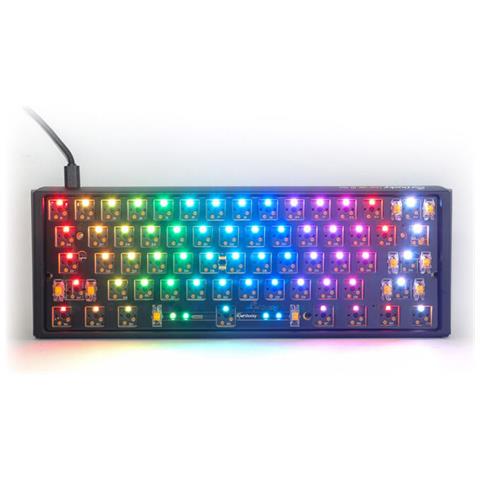 One 3 Hot-Swap Barebone Mini tastiera Gaming USB Inglese US Nero - Foto 2