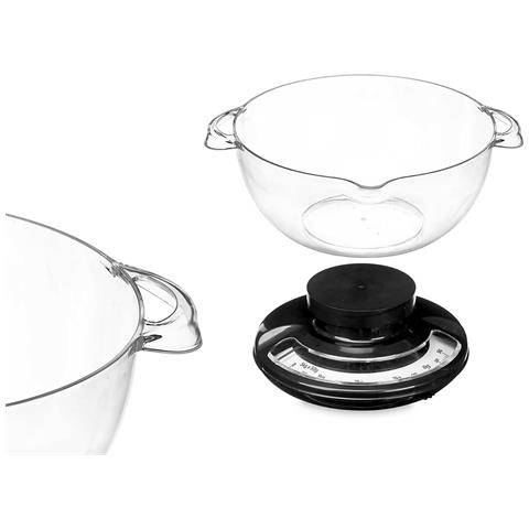 Bilancia 5kg Contenitore 2000ml Versatore Tondo Colore Casuale - Foto 2
