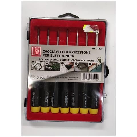 Oreca - Cacciaviti Di Precisione Per Elettricista 7pz - Foto 1