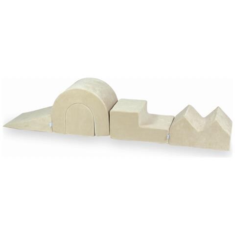Foam Speelset Velvet Soft Beige 5 Elementen - Foto 1