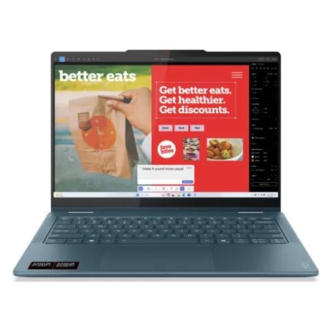 Convertibile 2-in-1 Yoga 7 14AKP10 Copilot+ PC Monitor14" Touch WUXGA AMD Ryzen AI 5 340 RAM 16GB SSD 512GB Wi-Fi 7 Windows 11 Home - Foto 7