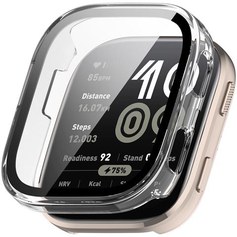 Custodia Trasparente Per Pc Con Pellicola Temperata Per Amazfit Bip 6 Transparent - Foto 1