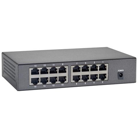 LevelOne FEP-1600W90, Fast Ethernet (10/100), Full duplex, Supporto Power over Ethernet (PoE), Montabile a parete - Foto 2