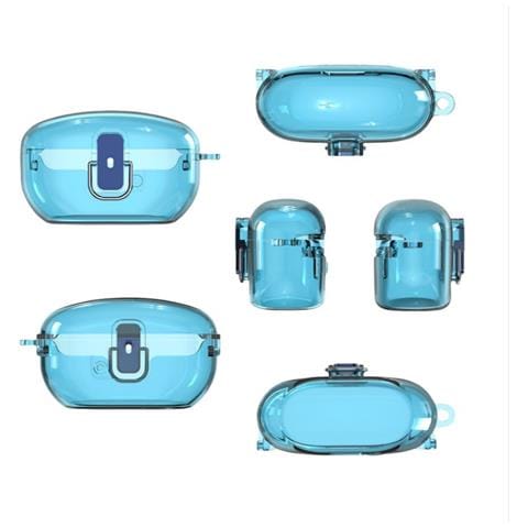 Custodia Protettiva Per Auricolari Bluetooth Sony Wf-1000xm5 - Pc, Antigraffio E Antipolvere Blue - Foto 1