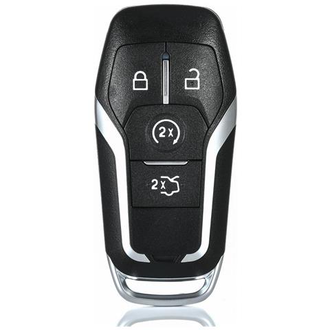 Guscio Chiave Auto A 4 Pulsanti - Ricambio Per Ford Mondeo/explorer/edge - Foto 1