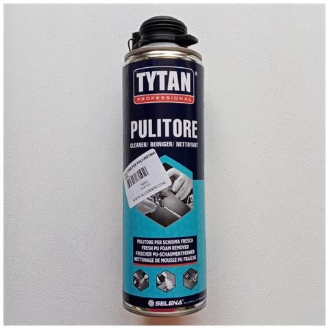 Tytan 500ml Pulitore Cleaner Base Solvente Per Schiuma Poliuretanica Fresca - Foto 1