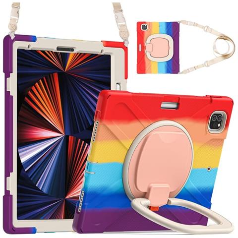 Custodia Per Ipad Pro 11/air 5/4 Con Supporto E Tracolla Colorata - Foto 2