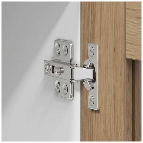 Armadio pensile Riga Rovere artigianale 80 x 31 x 80 cm - Foto 9