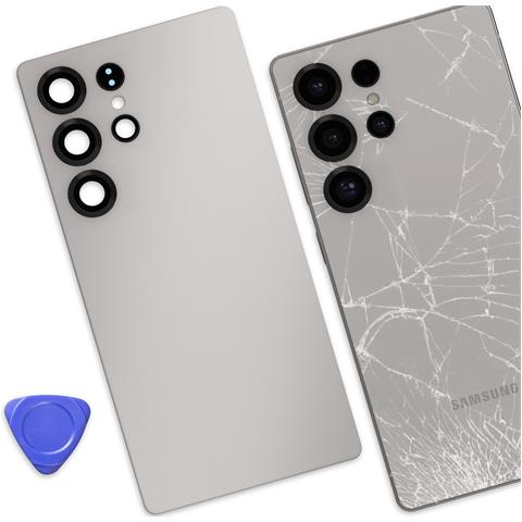 Vetro Posteriore Coperchio Batteria Per Galaxy S25 Ultra Pezzo Di Ricambio - Foto 4