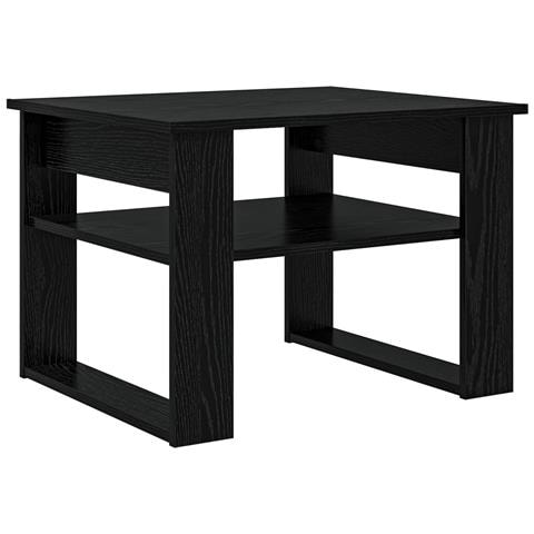 Tavolino da salotto Rovere Nero 64 x 54 x 44 cm - Foto 1