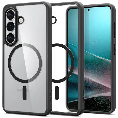 Ultra Hybrid (MagFit) custodia per cellulare 16 cm (6.3") Cover Trasparente, Nero - Foto 1