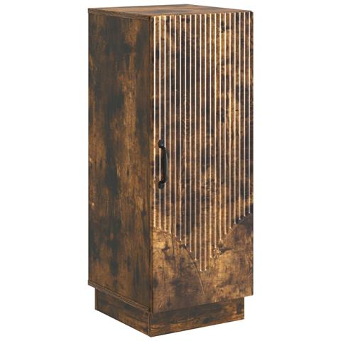 Credenza Rovere Fumo 33 x 34,5 x 87 cm Legno ingegnerizzato - Foto 1